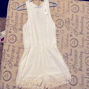 Large Romper-White